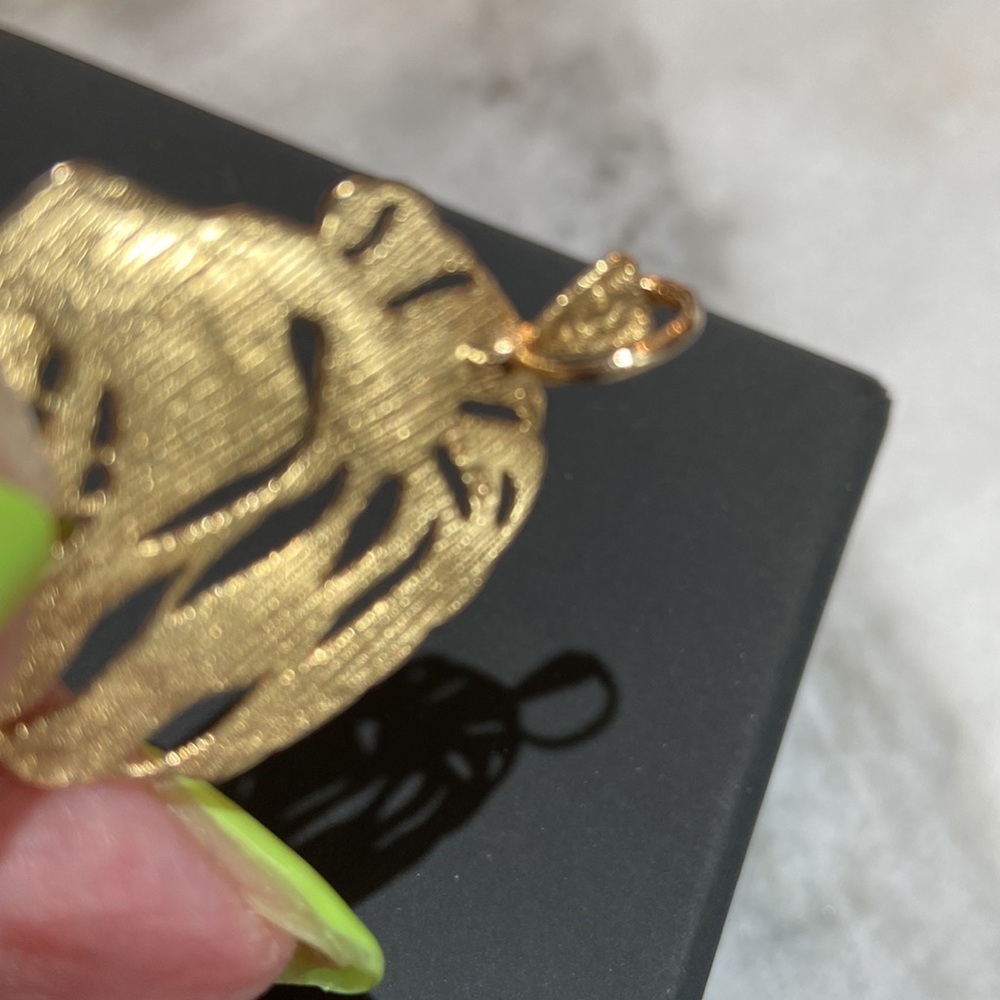 Lion 🦁 pendant 14 Kt gold - Picture 5 of 7